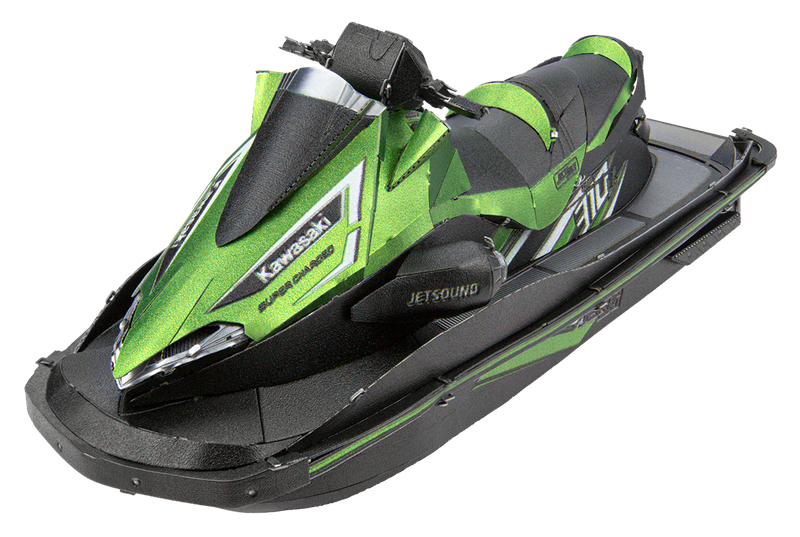 Металевий 3D конструктор "Гідроцикл Kawasaki Jet Ski Ultra 310LX", Metal Earth, ICX144