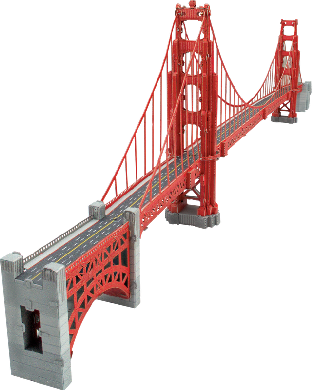 Металевий 3D конструктор "Golden Gate Bridge" Metal Earth, PS2013