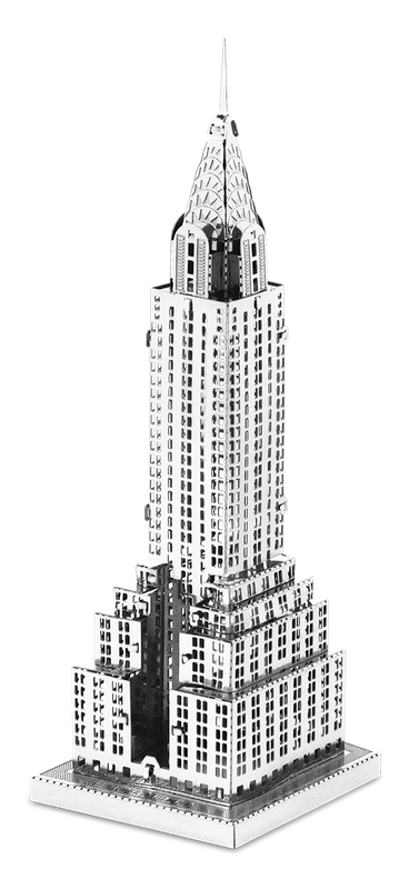 Металевий 3D конструктор "Хмарочос Chrysler Building", Metal Earth, MMS009