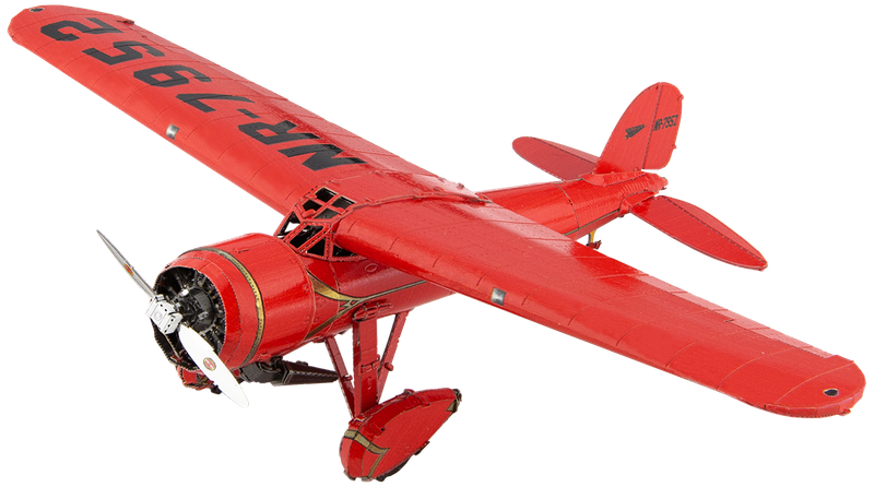 Металевий 3D конструктор "Легкий транспортний літак Lockheed Vega 5B", Metal Earth, ME1025