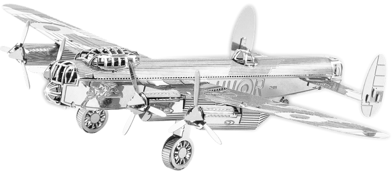 Металевий 3D конструктор "Літак Avro Lancaster", Metal Earth, MMS067