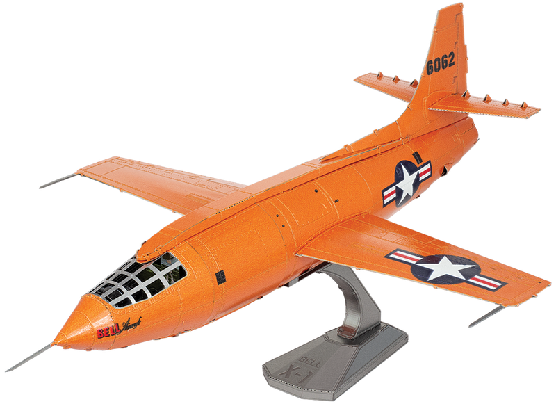 Металевий 3D конструктор "Літак Bell X-1", Metal Earth, ME1039