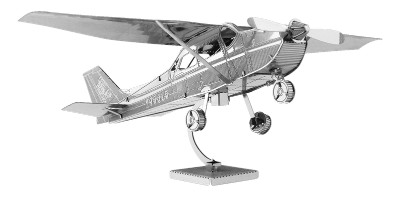 Металевий 3D конструктор "Літак Cessna 172", Metal Earth, MMS045
