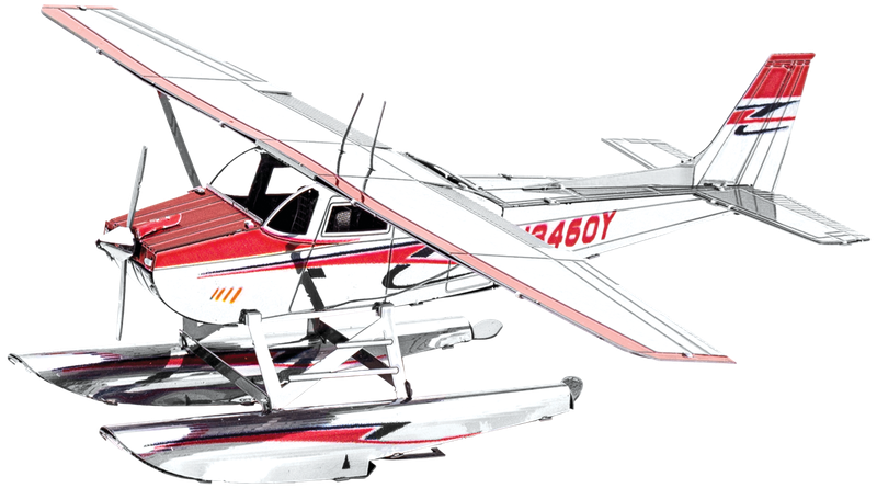 Металевий 3D конструктор "Літак Cessna 182", Metal Earth, MMS111