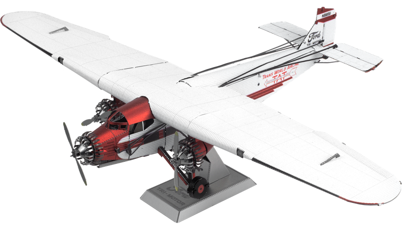 Металевий 3D конструктор "Літак Ford Trimotor", Metal Earth, MMS467