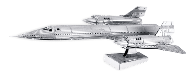 Металевий 3D конструктор "Літак SR71 Blackbird", Metal Earth, MMS062