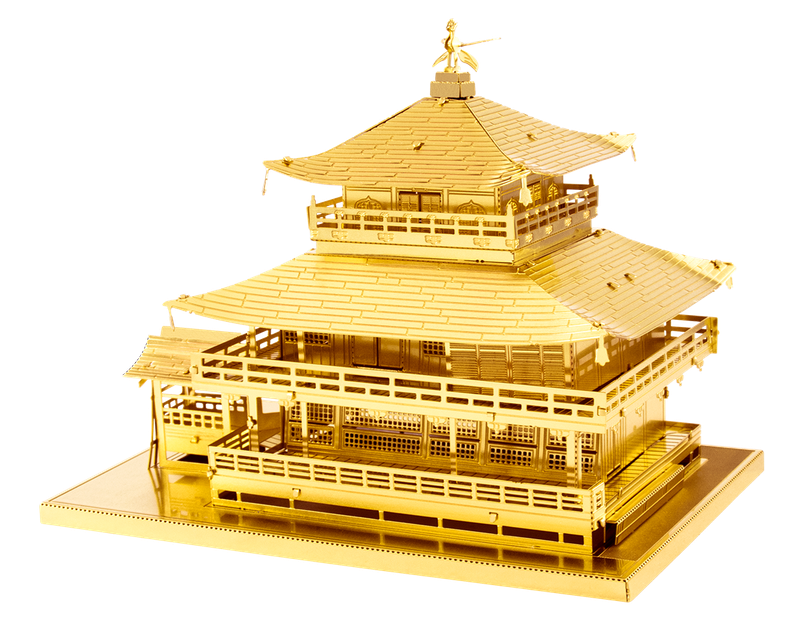 Металевий 3D конструктор "Монастир Kinkaku-ji Gold", Metal Earth, MMS090G