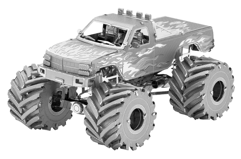 Металевий 3D конструктор "Монстр Трак (Monster Truck)", Metal Earth, MMS216