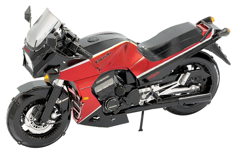 Металевий 3D конструктор "Мотоцикл Kawasaki GPz900R", Metal Earth, ICX145