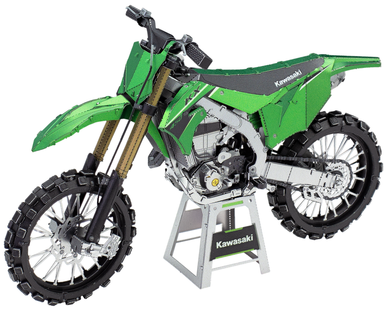Металевий 3D конструктор "Мотоцикл Kawasaki KX-450", Metal Earth, PS2015