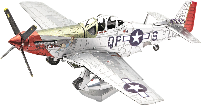Металевий 3D конструктор "Mustang P51D "Sweet Arlene"", Metal Earth, MMS180