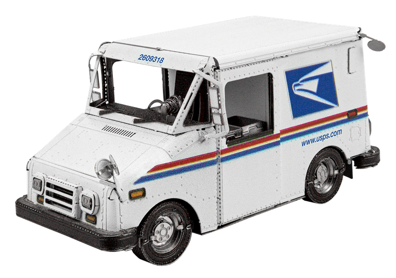 Металевий 3D конструктор "Поштовий автомобіль USPS LLV", Metal Earth, MMS468