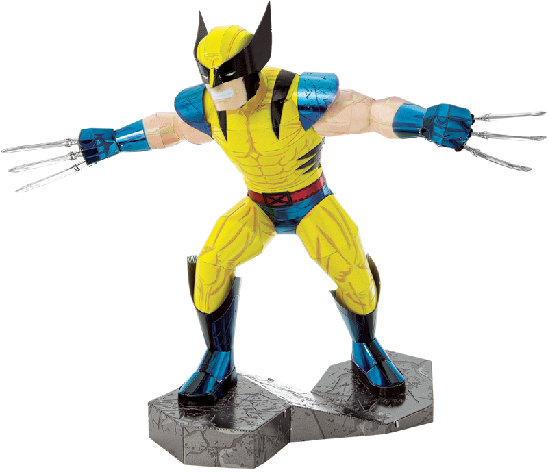 Металевий 3D конструктор "Росомаха Marvel", Metal Earth, MMS481