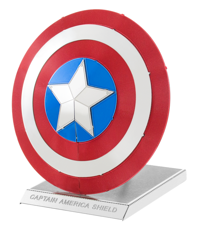 Металевий 3D конструктор "Щит Капітана Америка Marvel", Metal Earth, MMS321