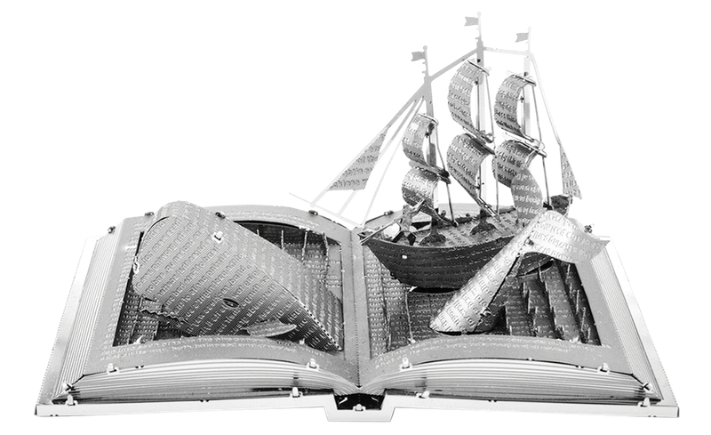 Металевий 3D конструктор "Скульптура книги", Metal Earth, MMS116