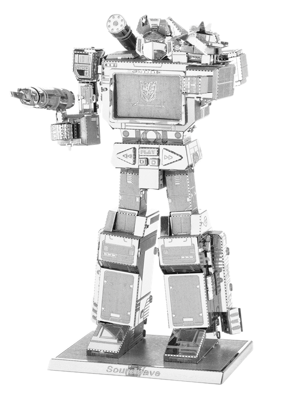 Металевий 3D конструктор "Soundwave Transformers", Metal Earth, MMS302