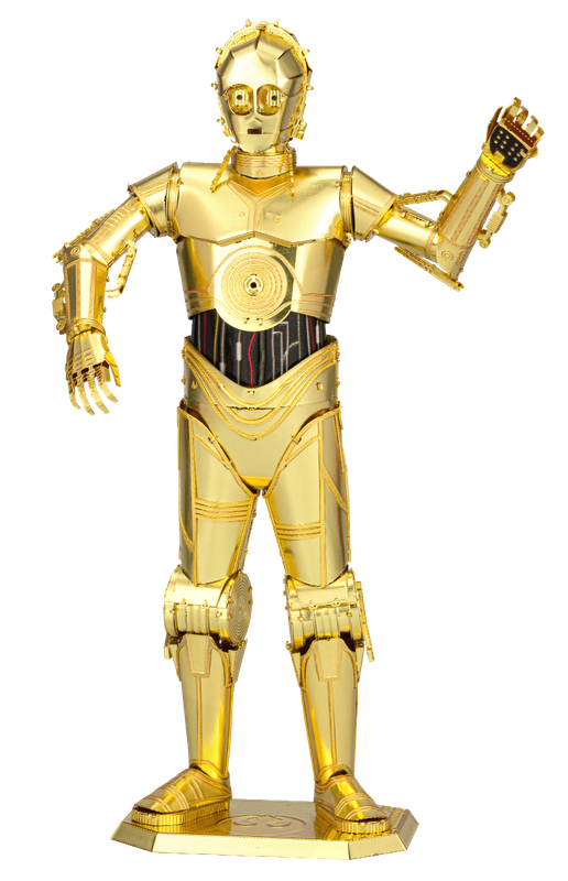 Металевий 3D конструктор "Star Wars C-3PO", Metal Earth, ICX229
