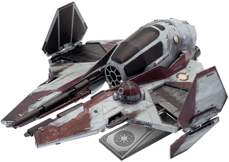 Металевий 3D конструктор "Star Wars ETA-2 Jedi Starfighter", Metal Earth, MMS487