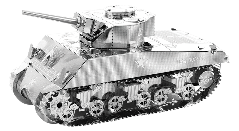Металевий 3D конструктор "Танк Sherman", Metal Earth, MMS204