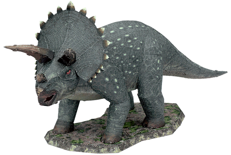 Металевий 3D конструктор "Трицератопс", Metal Earth, ME1011