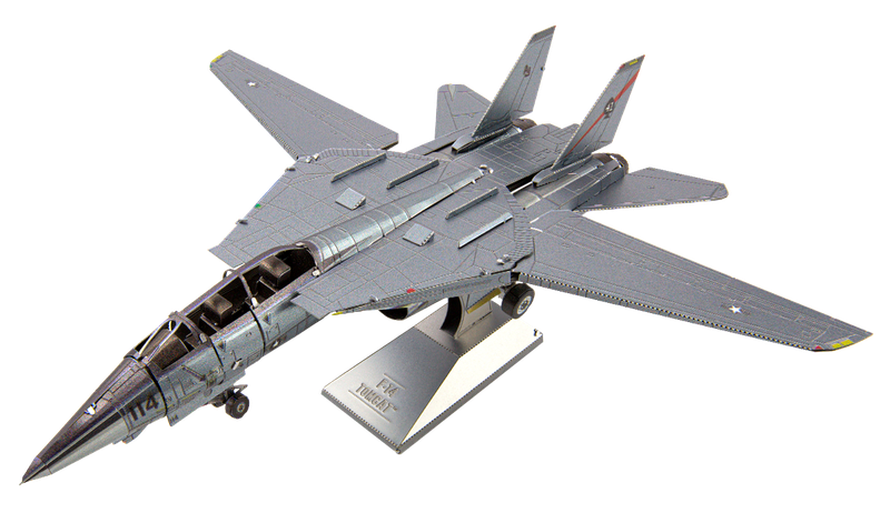 Металевий 3D конструктор "Винищувач F-14 Tomcat", Metal Earth, MMS458