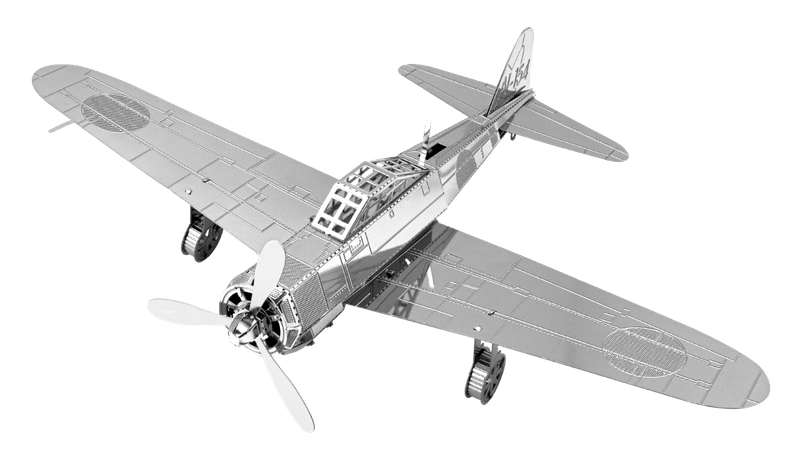 Металевий 3D конструктор "Винищувач Mitsubishi Zero", Metal Earth, MMS028