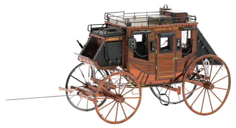 Металевий 3D конструктор "Wild West Діліжанс", Metal Earth, MMS189