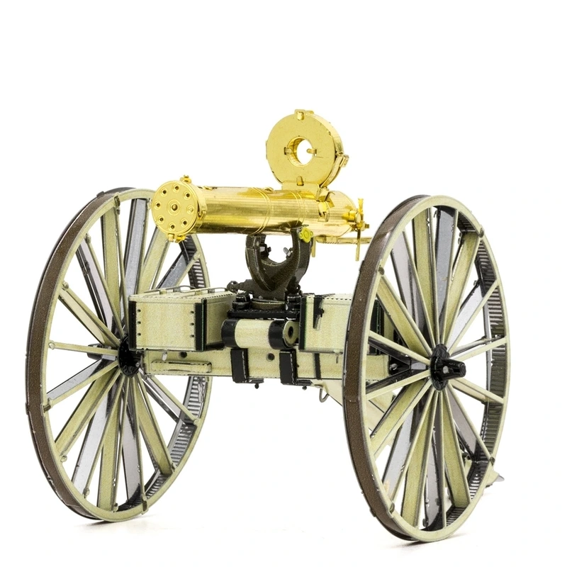 Металевий 3D конструктор "Wild West Gatling Gun", Metal Earth, MMS188