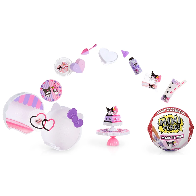 Ігровий набір MINIVERSE серії "Sanrio" S2 – СТВОРИ СТИЛЬ РАЗОМ З ХЕЛЛОУ КІТТІ ТА ДРУЗЯМИ — MGA's Miniverse