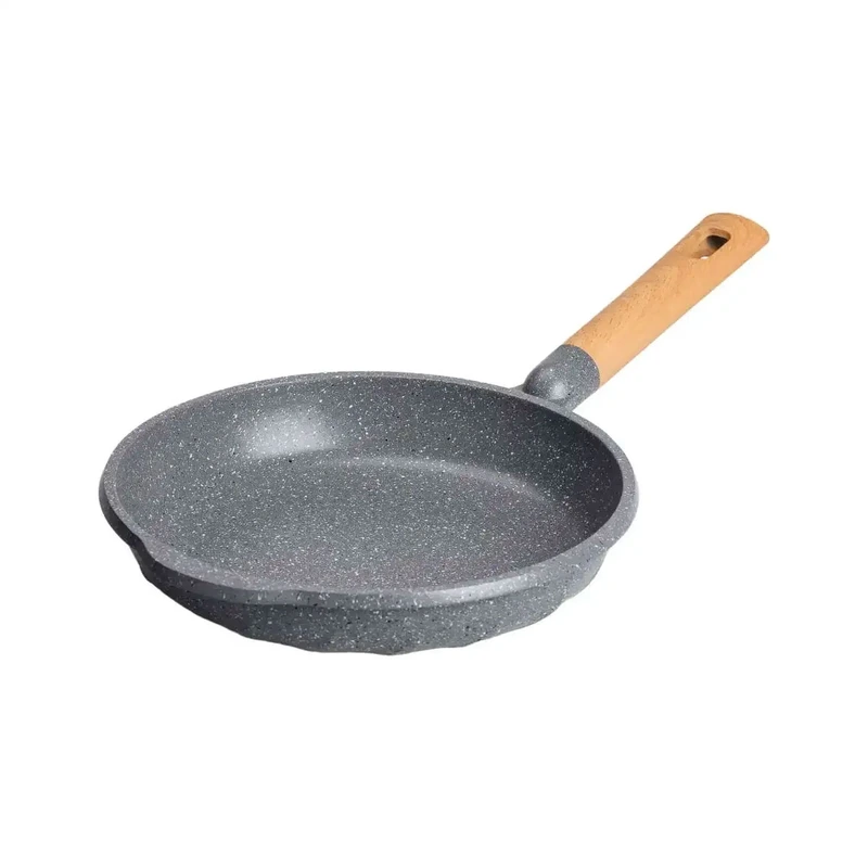 Алюмінієва сковорода 1,5 л, мармурове антипригарне покриття Ø 26 см, товсте MGC сірий HP-4-419G — MGC