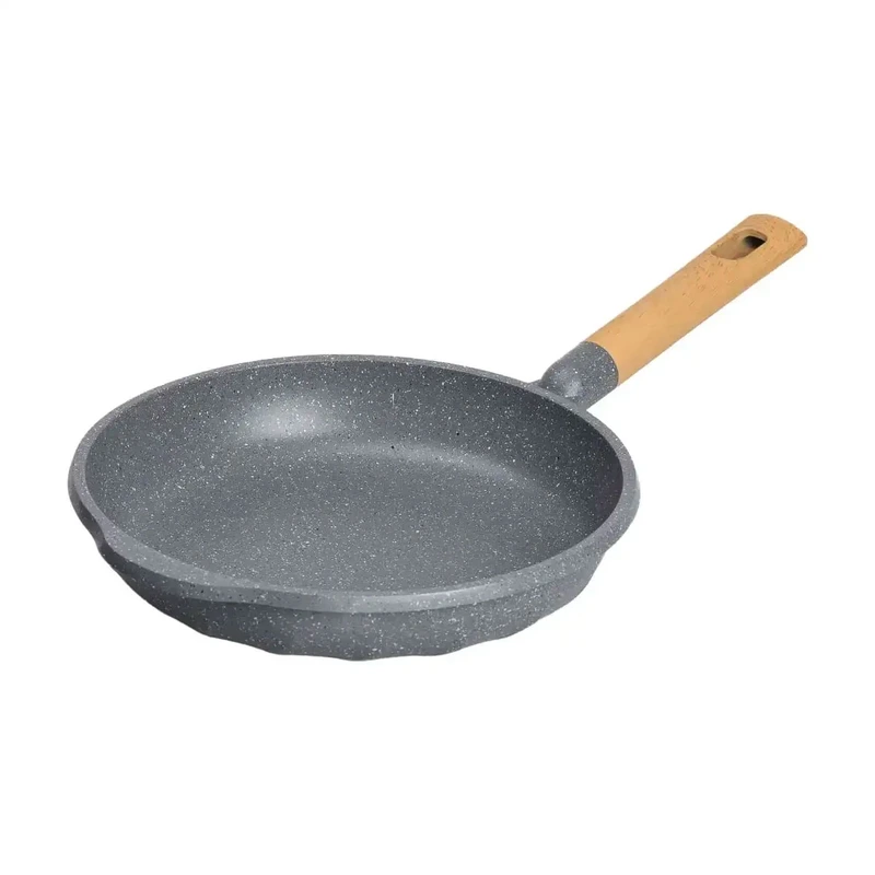 Алюмінієва сковорода 2,8 л, мармурове антипригарне покриття Ø 28 см, товсте дно MGC сірий HP-4-420G — MGC