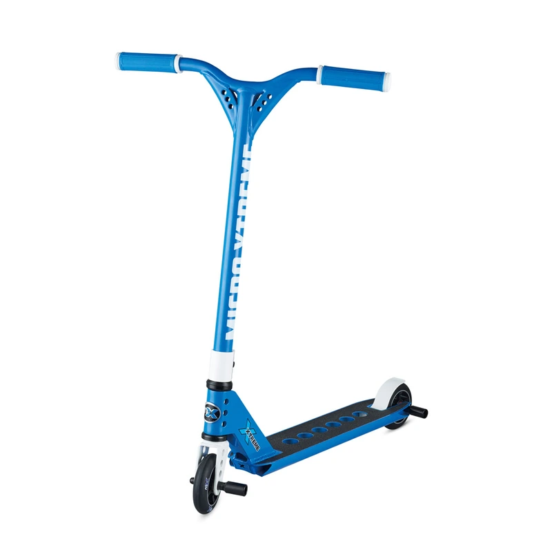 Самокат MICRO серії "Trixx & Ramp" - СИНІЙ (до 100 kg, двоколісний, алюмін.) — Micro