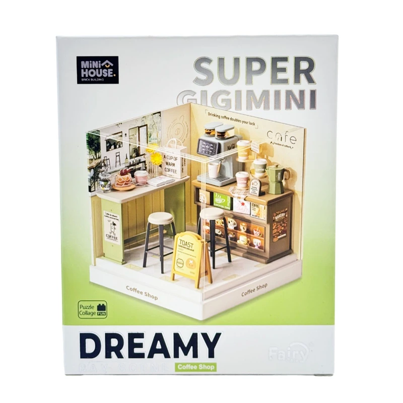 Конструктор-румбокс MINI HOUSE серії "Інтер'єр Міні" – КАВ’ЯРНЯ — Mini House
