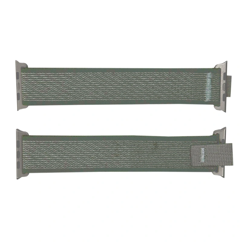 Нейлоновий ремінець 42/44/45/49 мм Green
