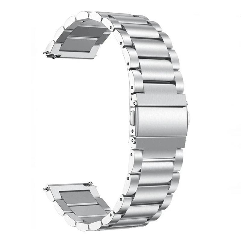 Браслет сталевий для Смарт годинників Silver