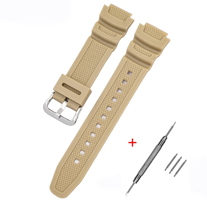 Ремінець для Casio G-Shock AE-1000/1200 Beige SI