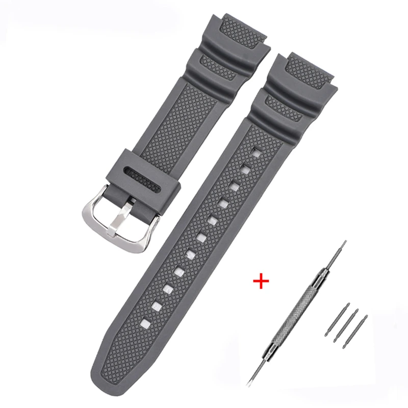 Ремінець для Casio G-Shock AE-1000/1200 Gray SI