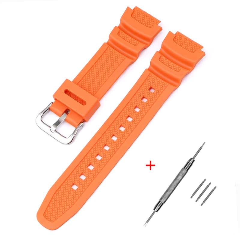 Ремінець для Casio G-Shock AE-1000/1200 Orange SI