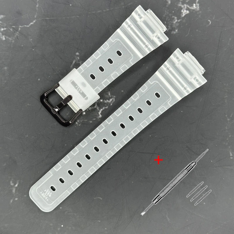 Ремінець для Casio G-Shock DW-5600 B Transl BK