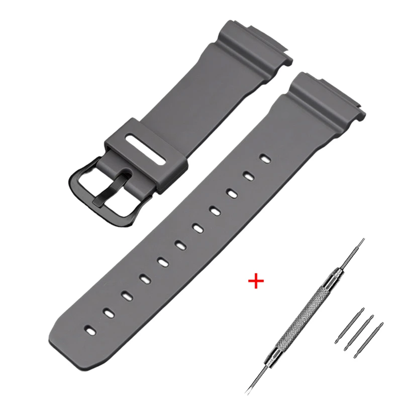 Ремінець для Casio G-Shock DW-6900 Gray BK