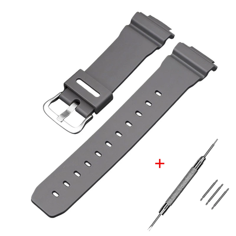 Ремінець для Casio G-Shock DW-6900 Gray SI