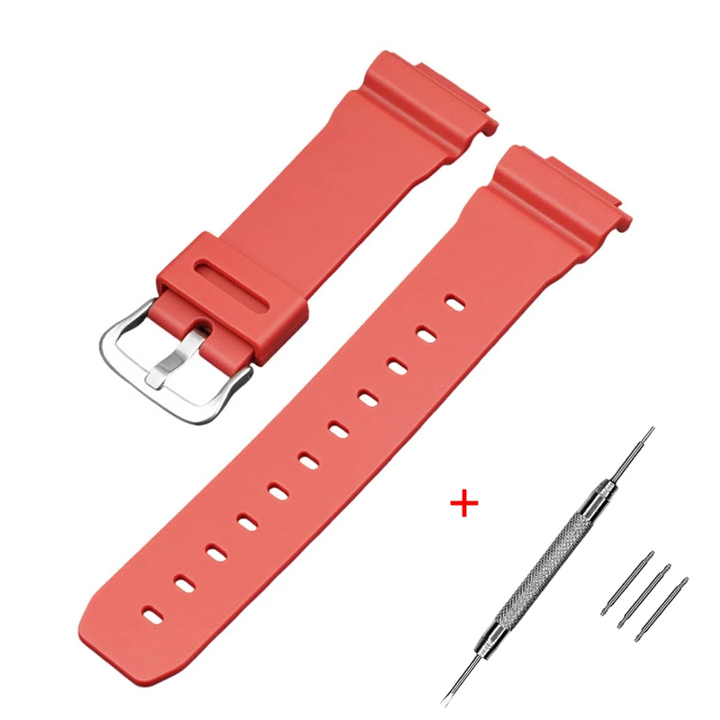 Ремінець для Casio G-Shock DW-6900 Red SI