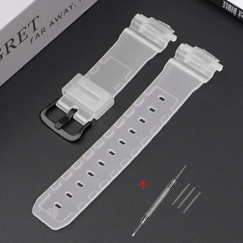 Ремінець для Casio G-Shock DW-6900 Transl BK