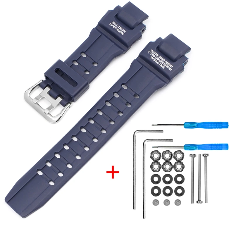 Ремінець для Casio G-Shock GA-1000 Dark Blue SI