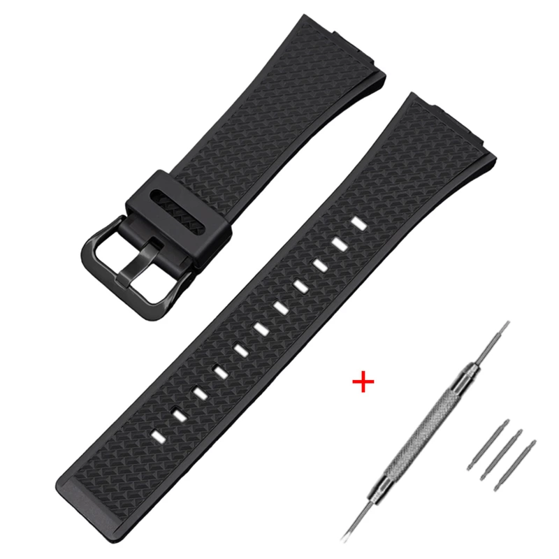 Ремінець для Casio G-Shock GA-100/110 Black BK