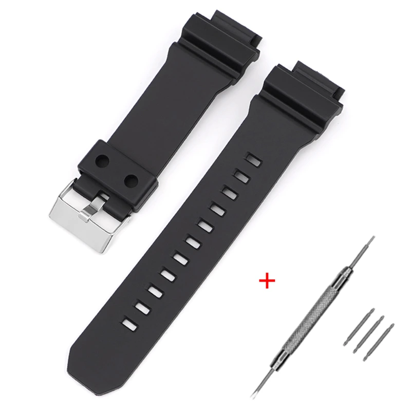 Ремінець для Casio G-Shock GD-X6900 Black Silver