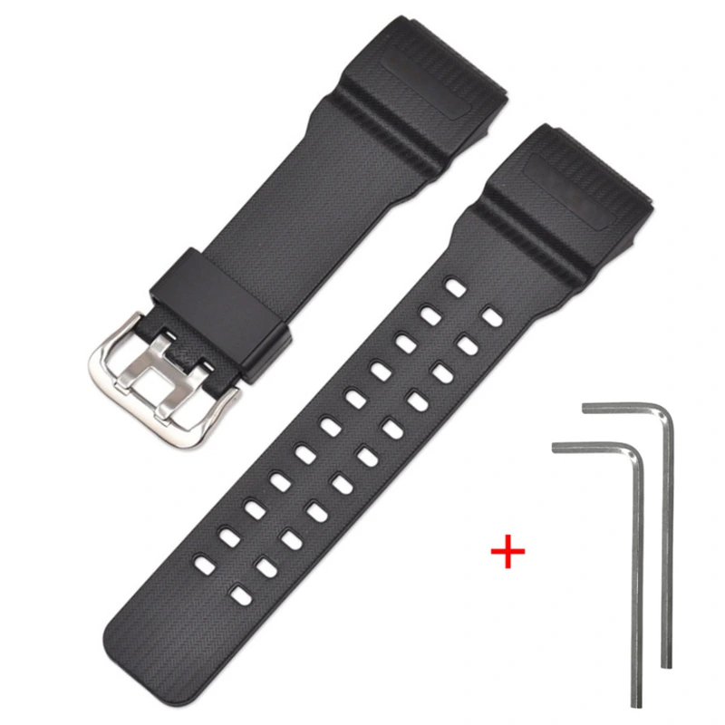 Ремінець для Casio G-Shock GG-1000/GWG-100/GSG-100 Black SI