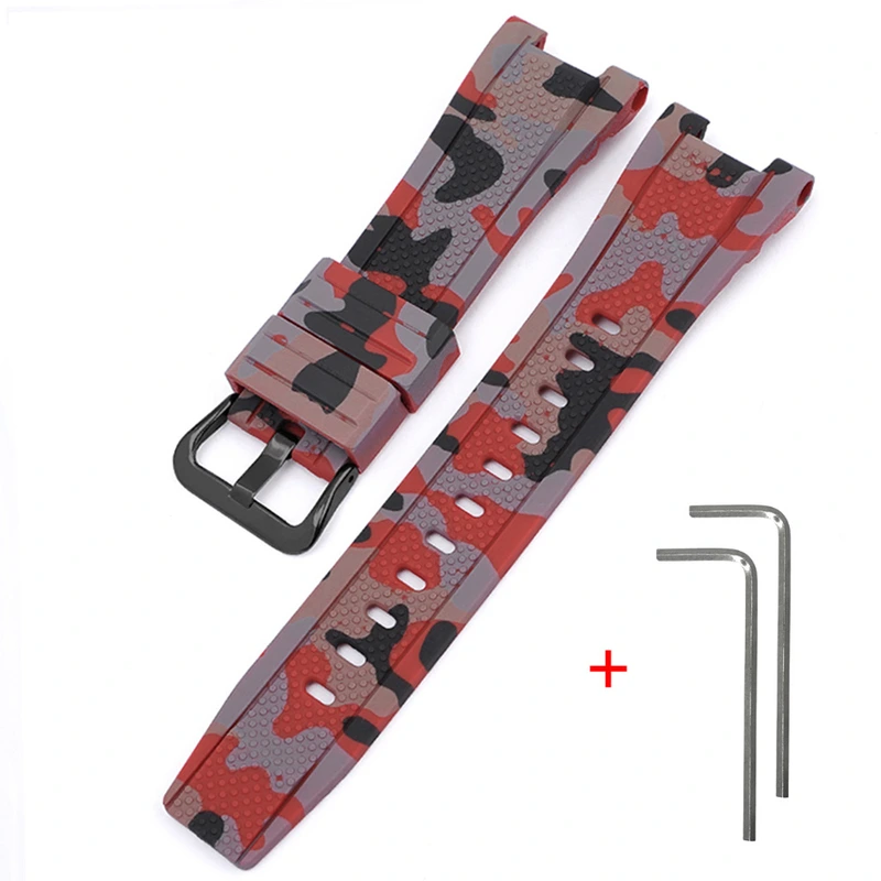 Ремінець для Casio G-Shock GST-W100G/W110/W130L/W300/W300G/S110/S100G/S300/S300G/S210B/B100/410G Cam