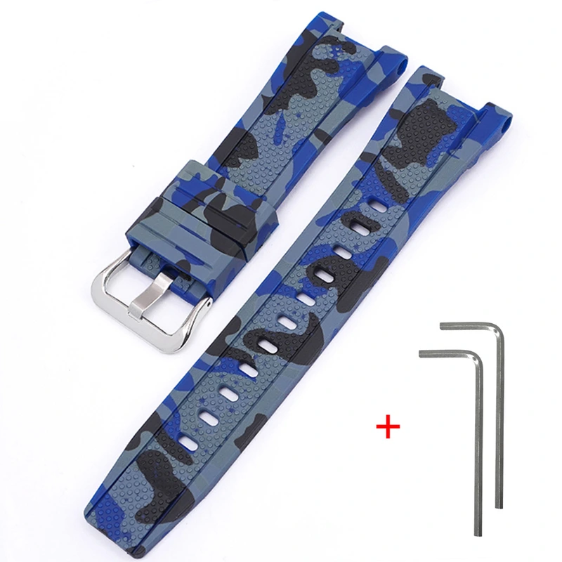 Ремінець для Casio G-Shock GST-W300 Camo Blue SI