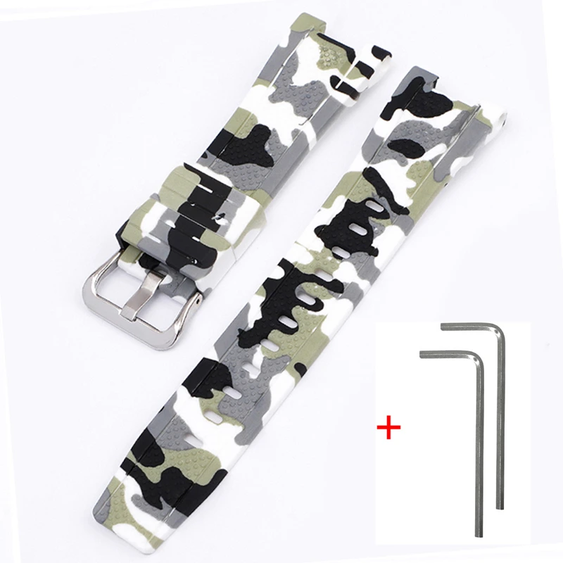 Ремінець для Casio G-Shock GST-W300 Camo White SI